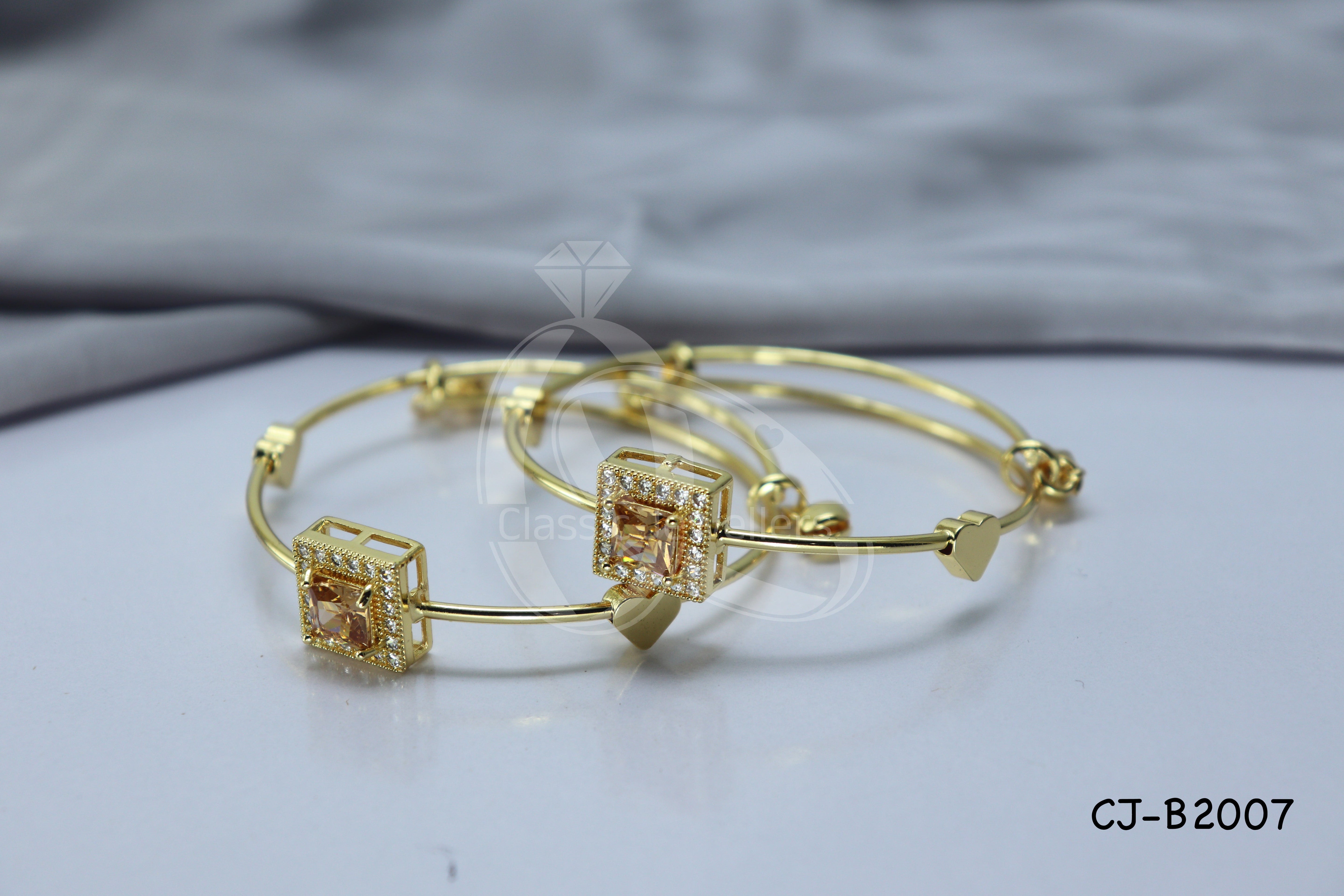 Adjustable Golden Bangles