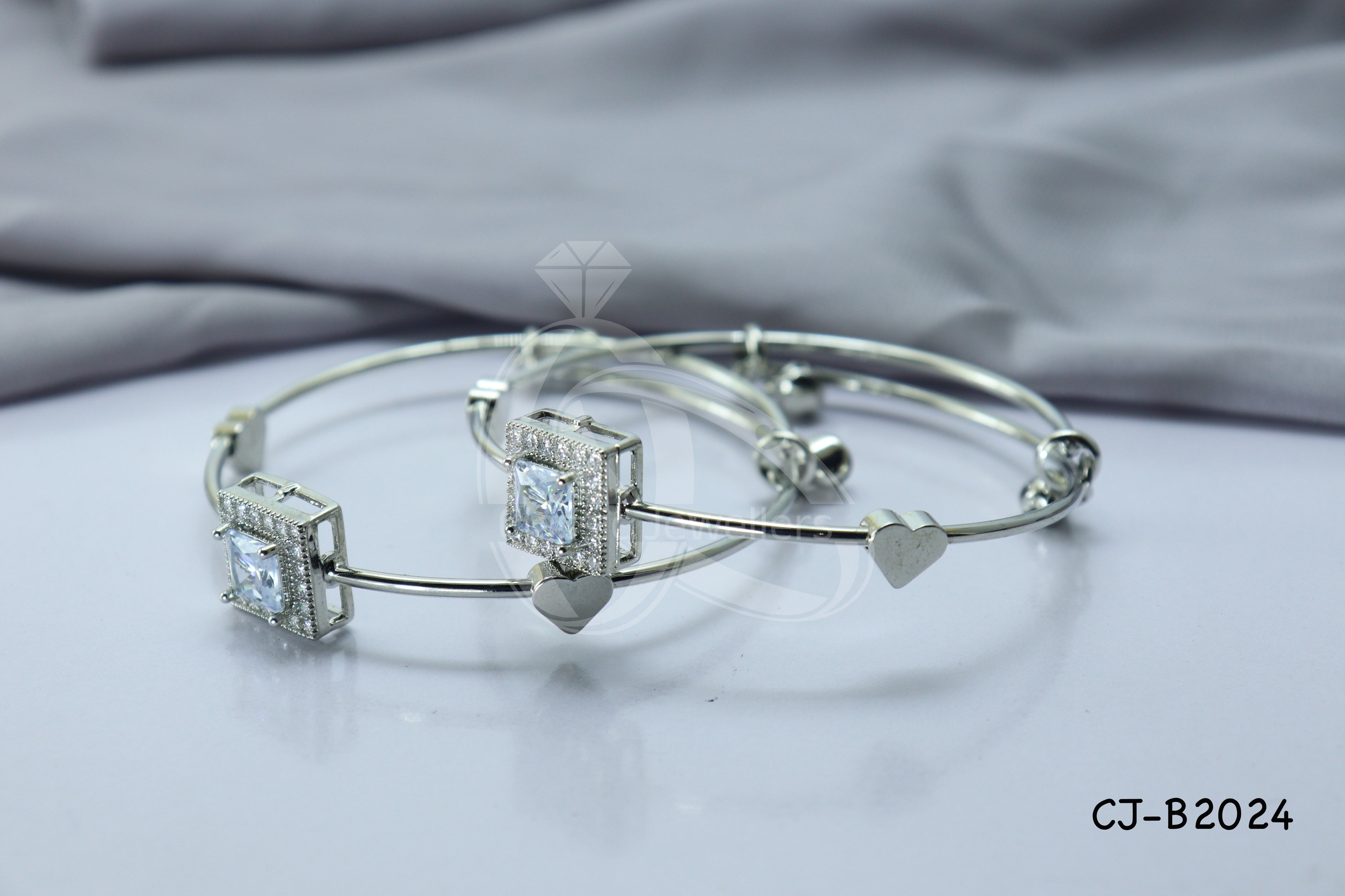 Adjustable Silve Bangles