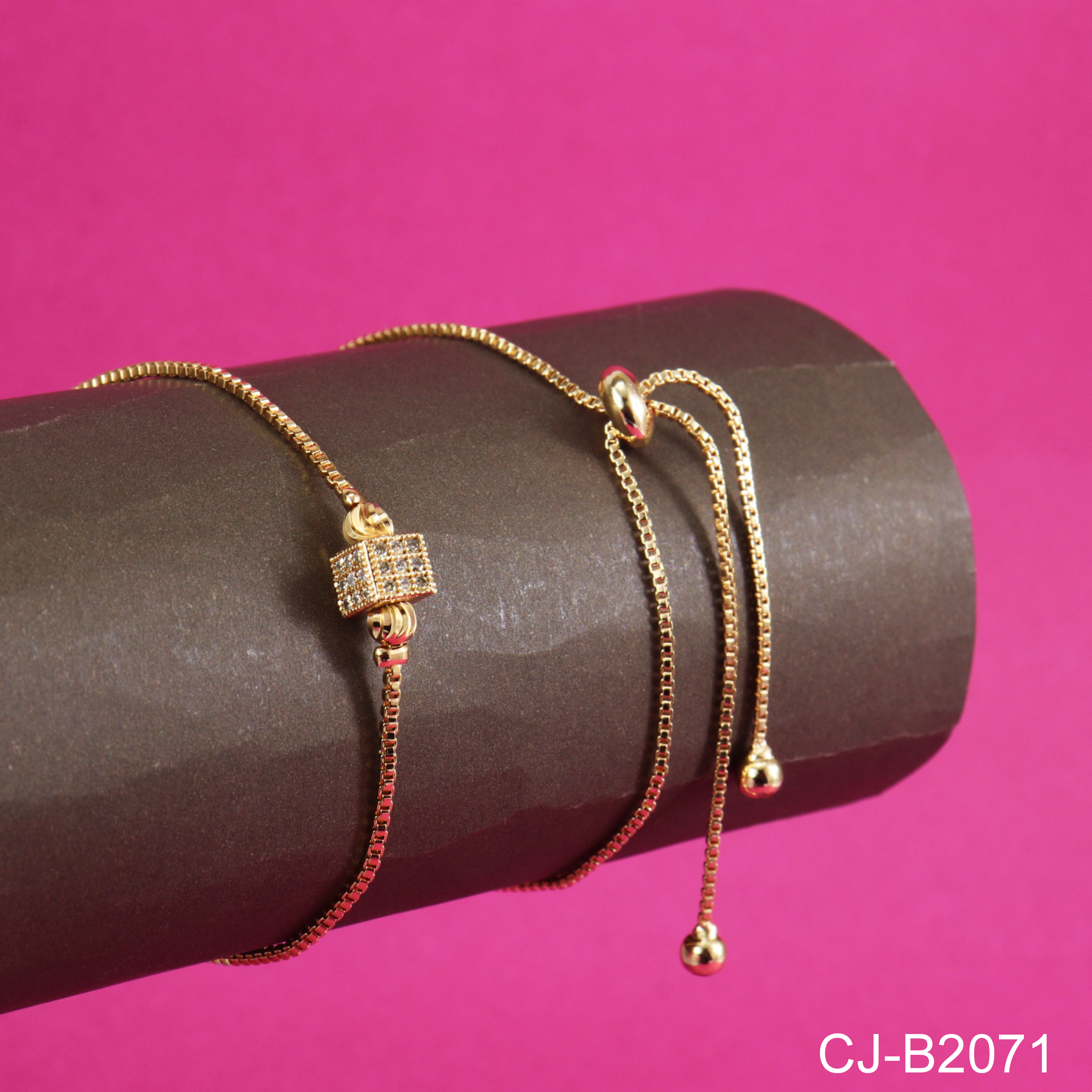 XUPING SQUARE BRACELET CJ-B2071 (GOLDEN)